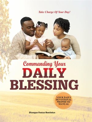 cover image of COMMANDING YOUR DAILY BLESSING